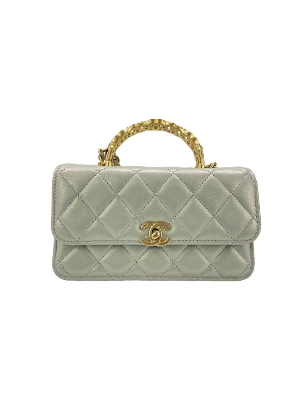 Chanel Handbag 2-Way Quilted